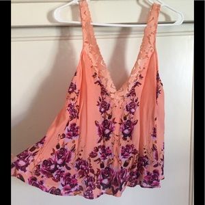 Free People Floral Top